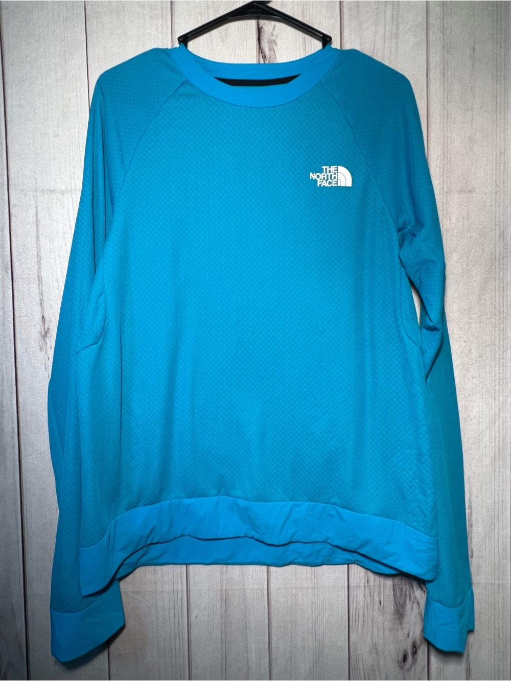 The North Face Sumit Men’s Crewneck Sweater - Bright Teal Size Medium